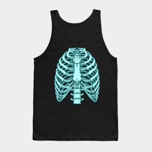 Rib Cage (Teal) Tank Top